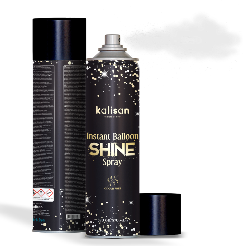 Kalisan Instant Balloon Shine Aerosol Spray