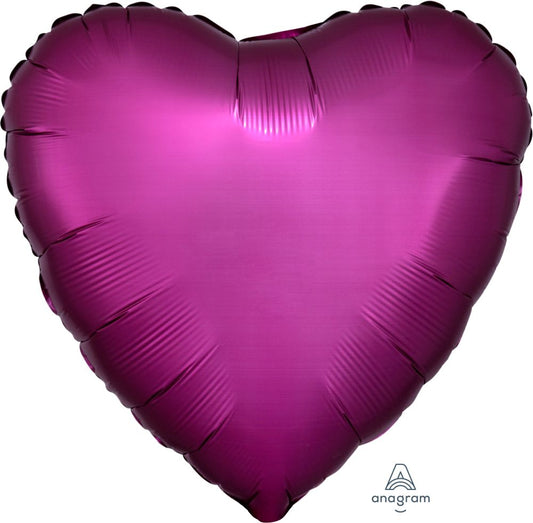 18" Anagram Satin Luxe Heart
