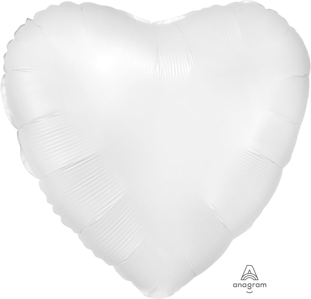 18" Anagram Satin Luxe Heart