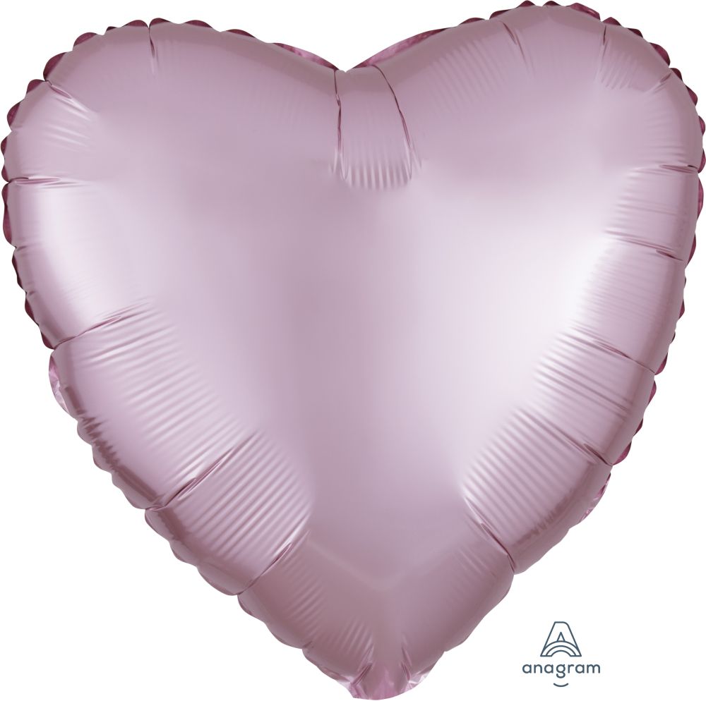 18" Anagram Satin Luxe Heart